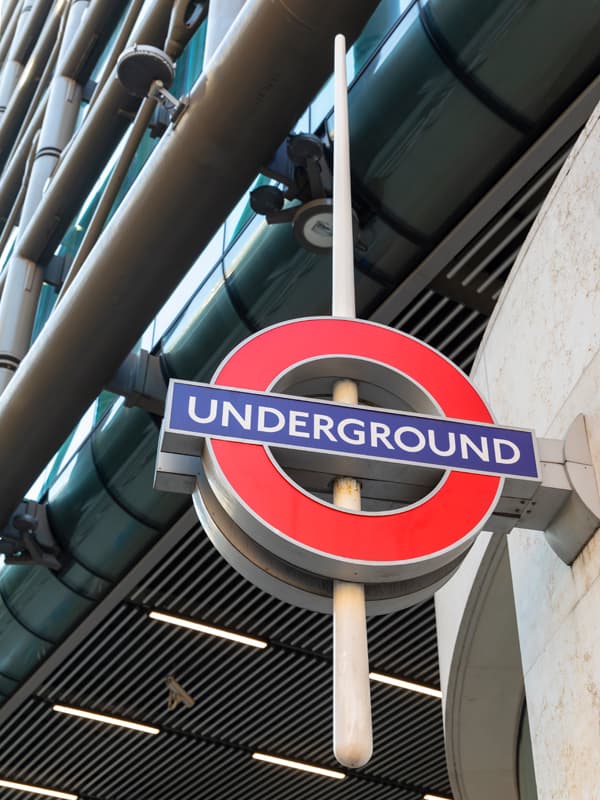 London Underground signage